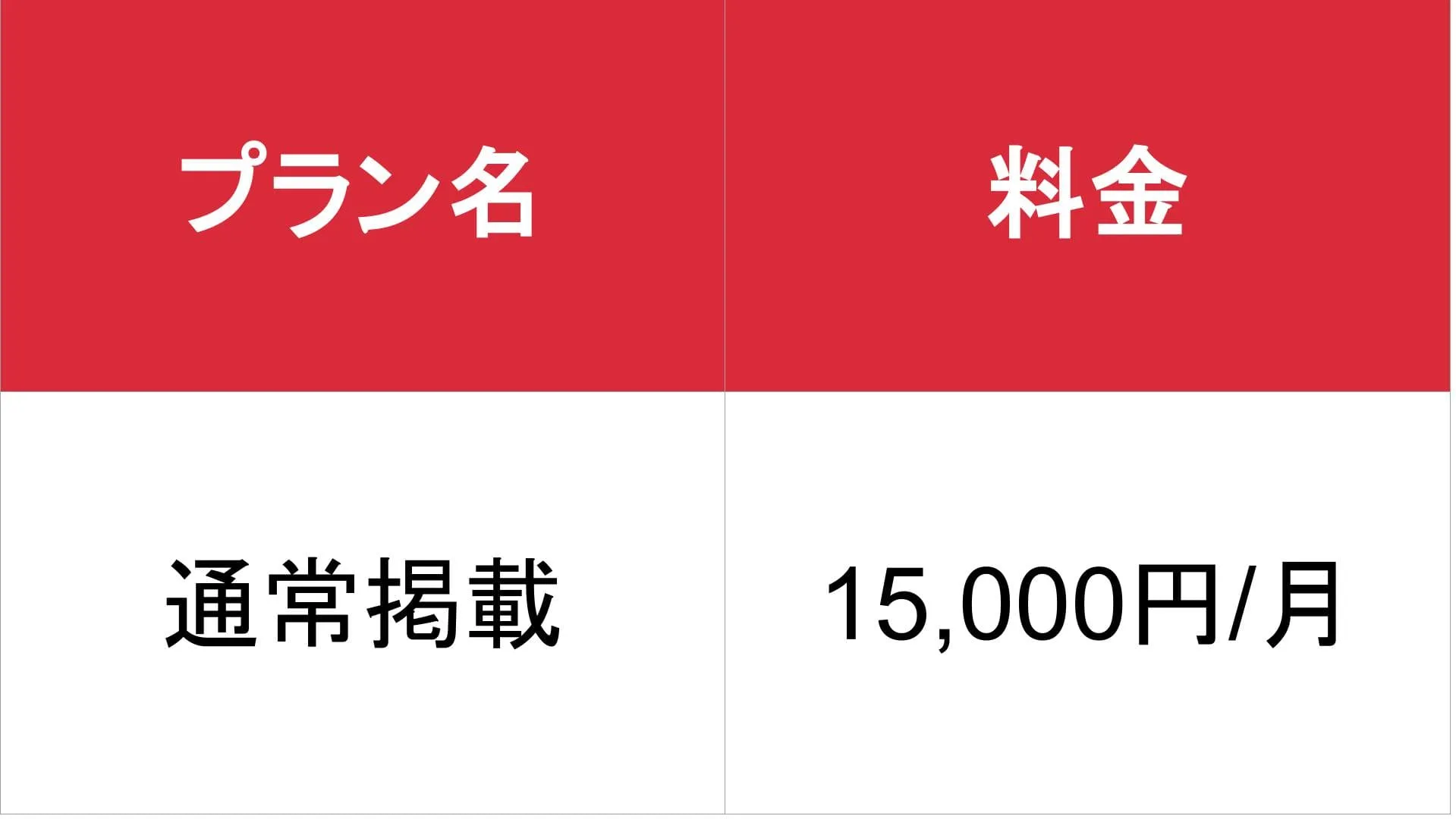 ユウカンネット_基本_料金表